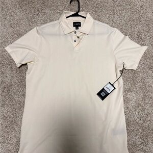 Men’s Cuts - Cream Polo Shirt - NWT - Medium